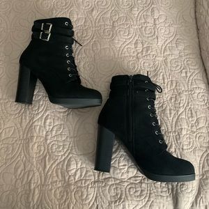 Black Booties - Size 8